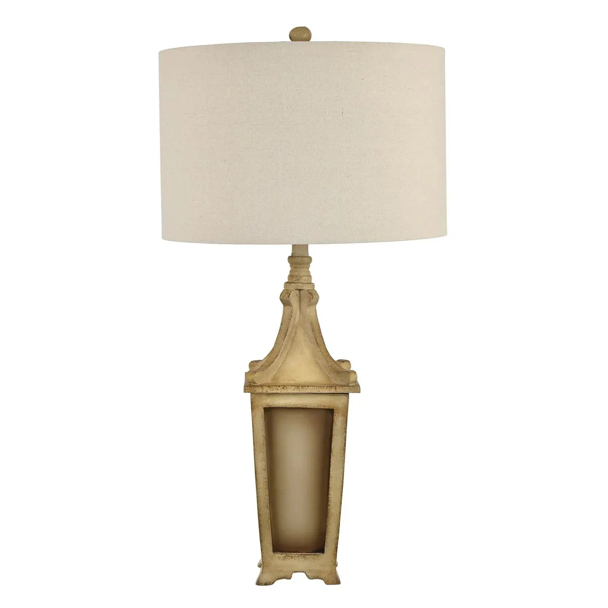 Kitalpha of Plymouth Table Lamps (2-Pack), Beige, Traditional