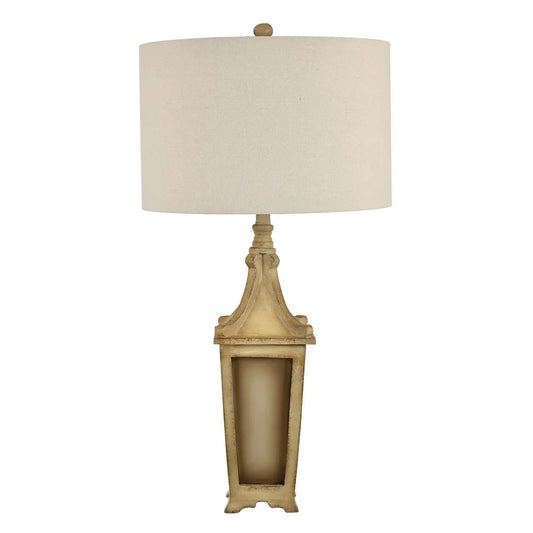 Kitalpha of Plymouth Table Lamps (2-Pack), Beige, Traditional