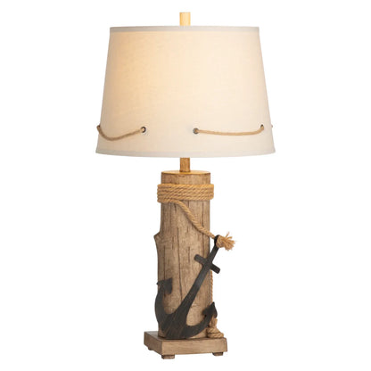 Achernar of Housatonic Table Lamps (2-Pack), Brown, Coastal