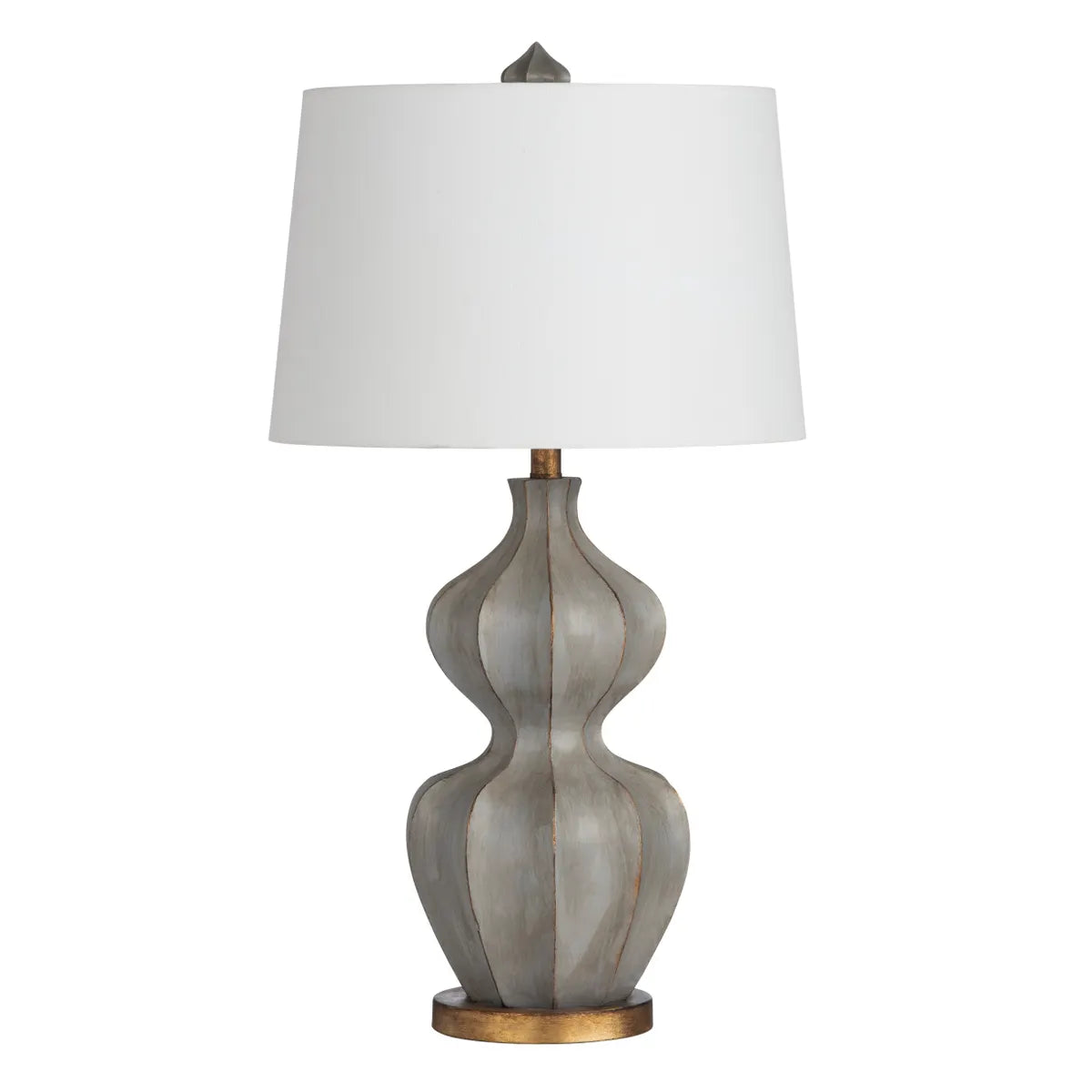Fornax of Saratoga Table Lamps (2-Pack), Grey, Transitional