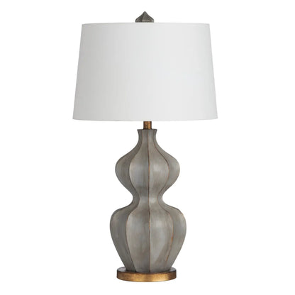 Fornax of Saratoga Table Lamps (2-Pack), Grey, Transitional