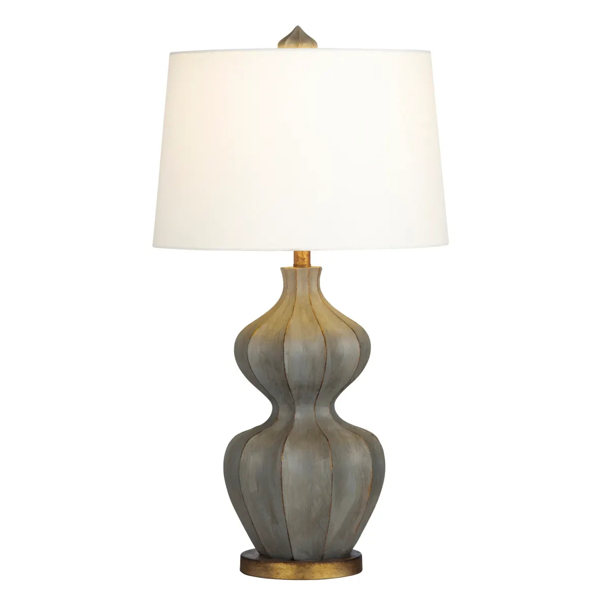 Fornax of Saratoga Table Lamps (2-Pack), Grey, Transitional