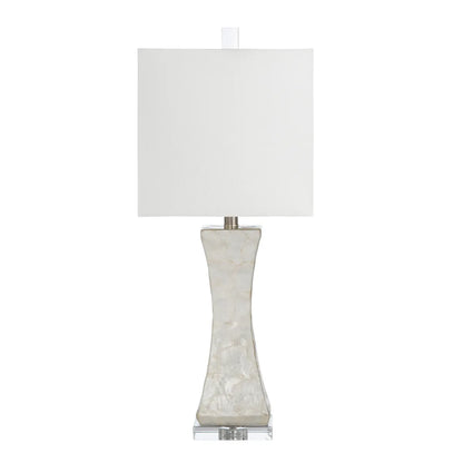 Procyon of Kennebec Bay Table Lamps (2-Pack), White, Transitional