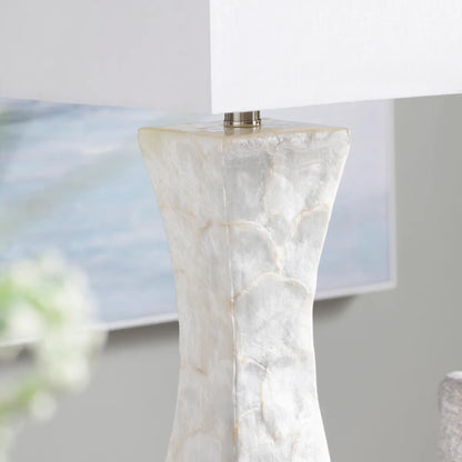 Procyon of Kennebec Bay Table Lamps (2-Pack), White, Transitional