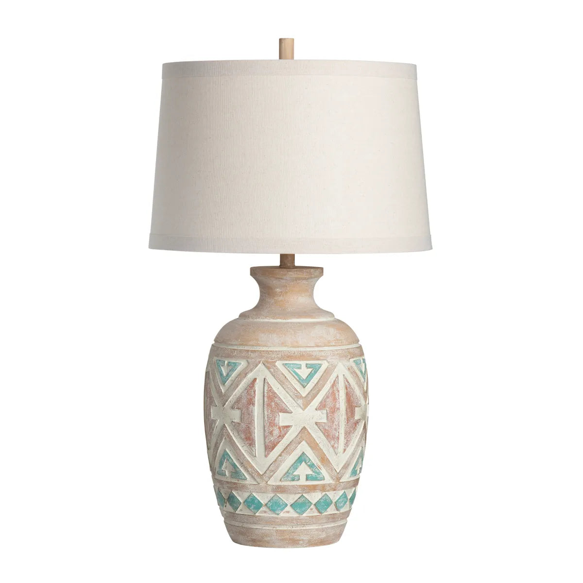 Talitha of Willow Springs Table Lamps (2-Pack), Beige, Rustic
