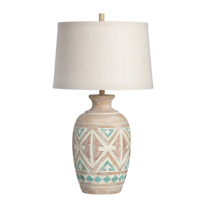 Talitha of Willow Springs Table Lamps (2-Pack), Beige, Rustic