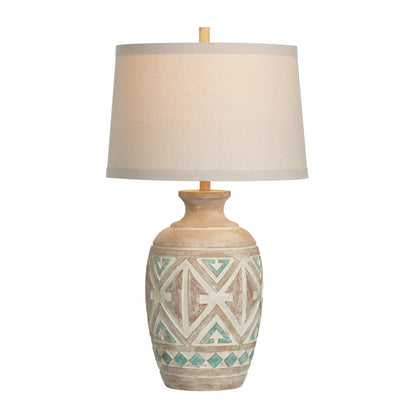 Talitha of Willow Springs Table Lamps (2-Pack), Beige, Rustic