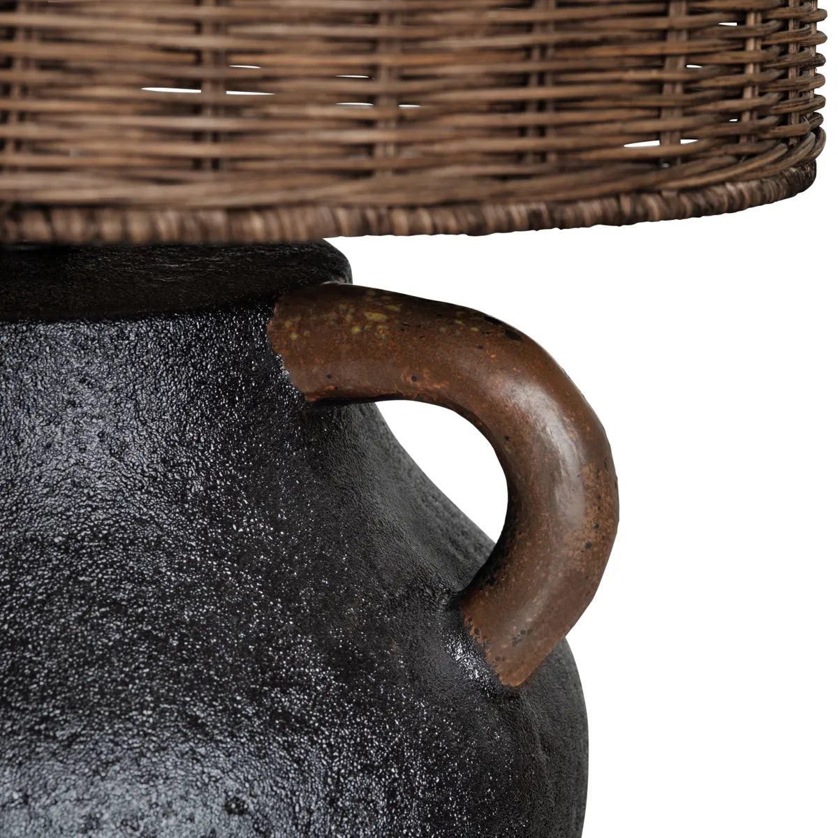 Alpheratz of Ashfield Table Lamps (2-Pack), Black, Rustic
