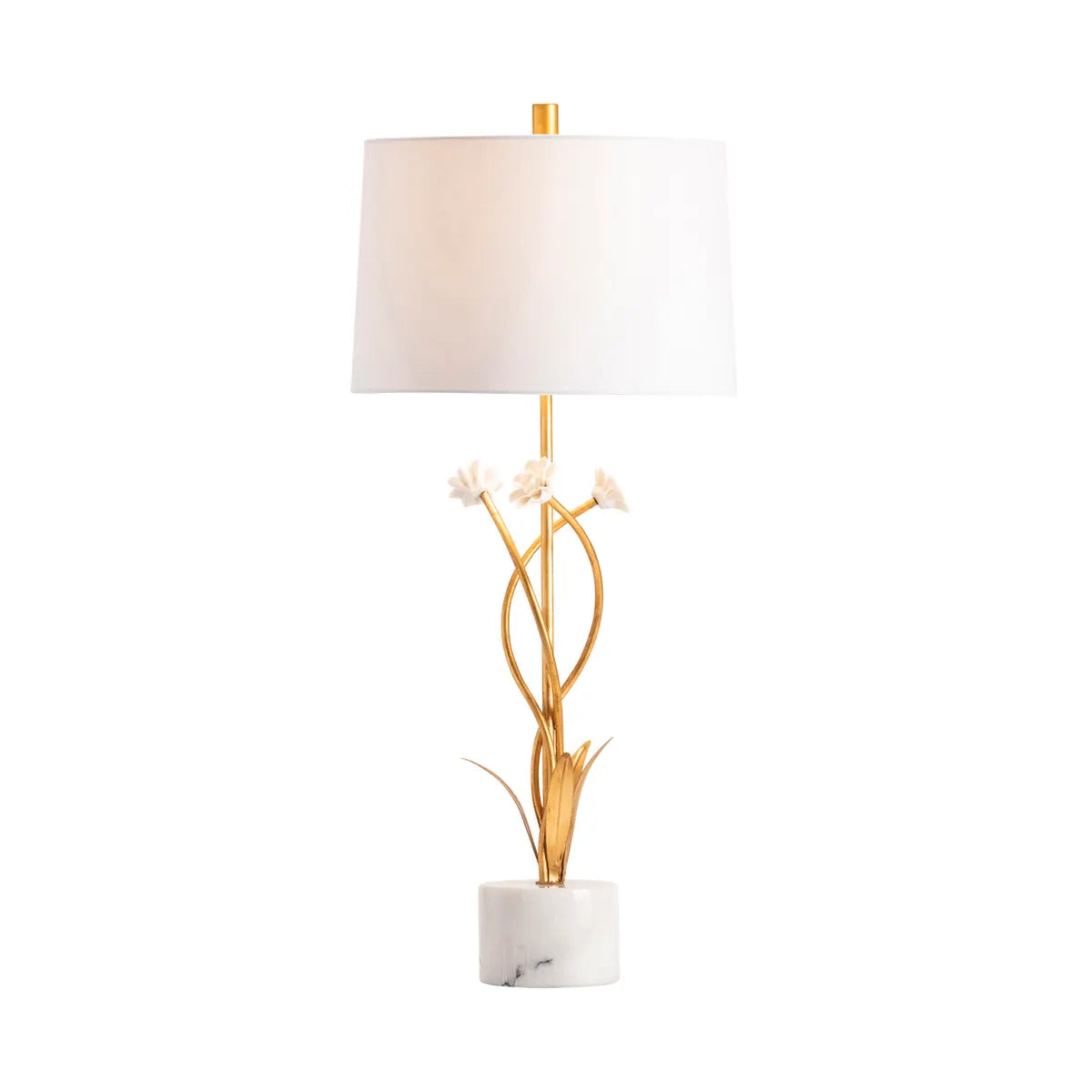 Naos of Stowe Table Lamps (2-Pack), Gold, Traditional