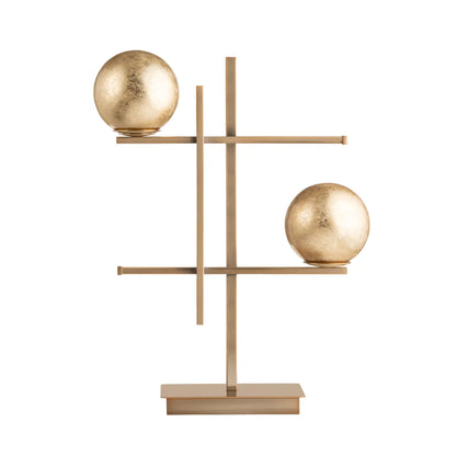 Tania of Rosemont Table Lamps (2-Pack), Brass, Contemporary