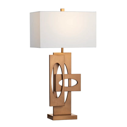 Izar of Willow Glen Table Lamps (2-Pack), Gold, Contemporary