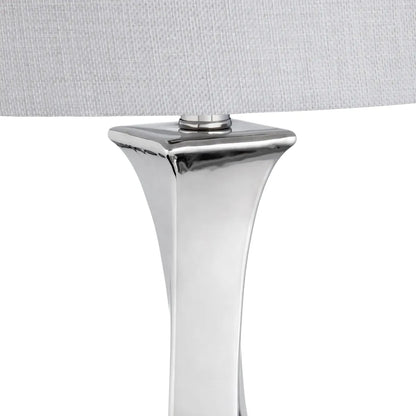 Albali of Montpelier Table Lamps (2-Pack), Silver, Contemporary