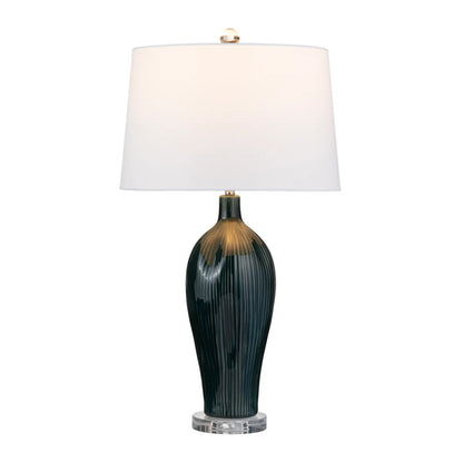 Zaniah of Burlington Table Lamps (2-Pack), Green, Transitional