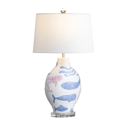 Achernar of Stowe Table Lamps (2-Pack), White, Coastal