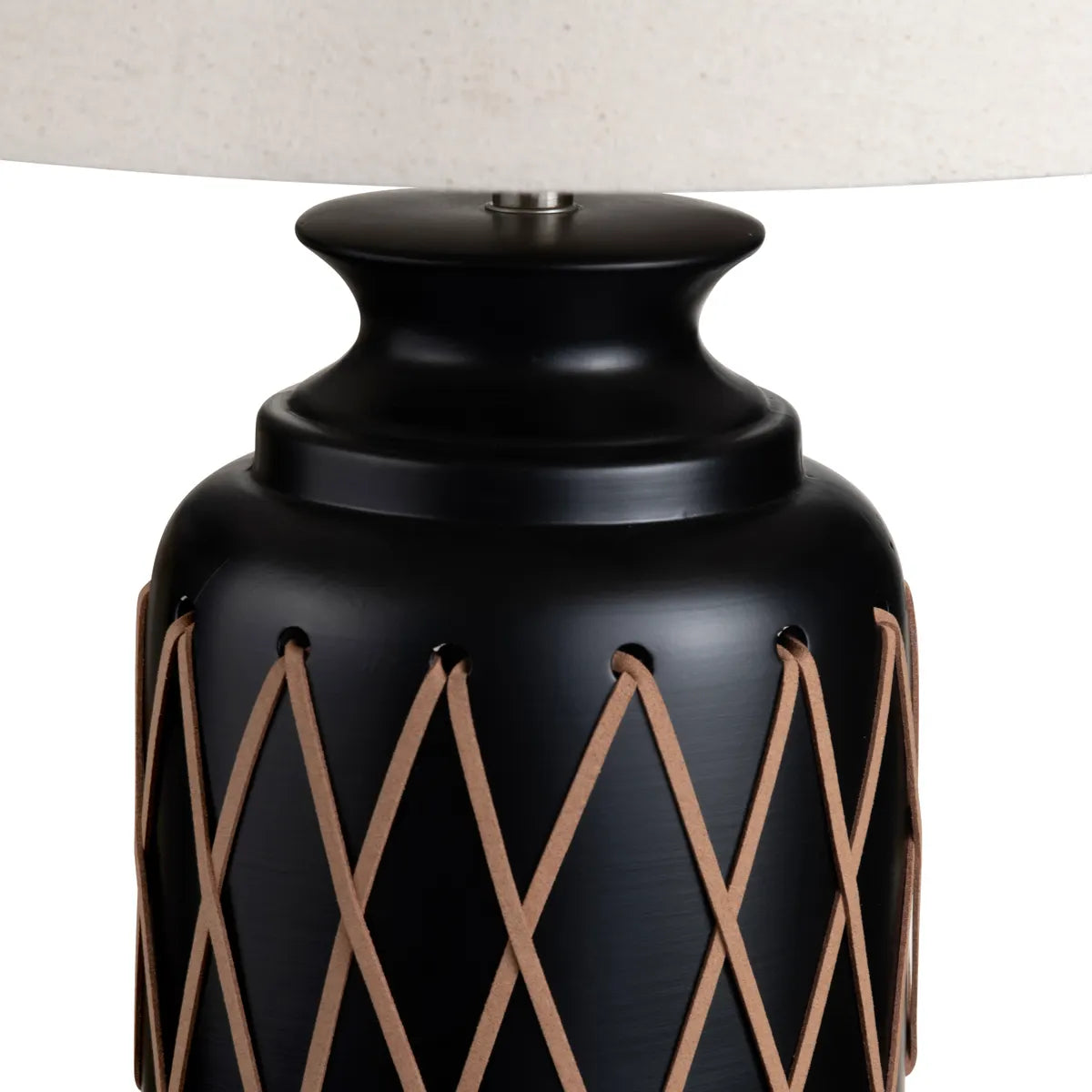Altair of Elmwood Table Lamps (2-Pack), Black, Rustic