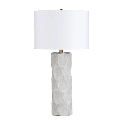 Gienah of Lakehurst Table Lamps (2-Pack), White, Coastal