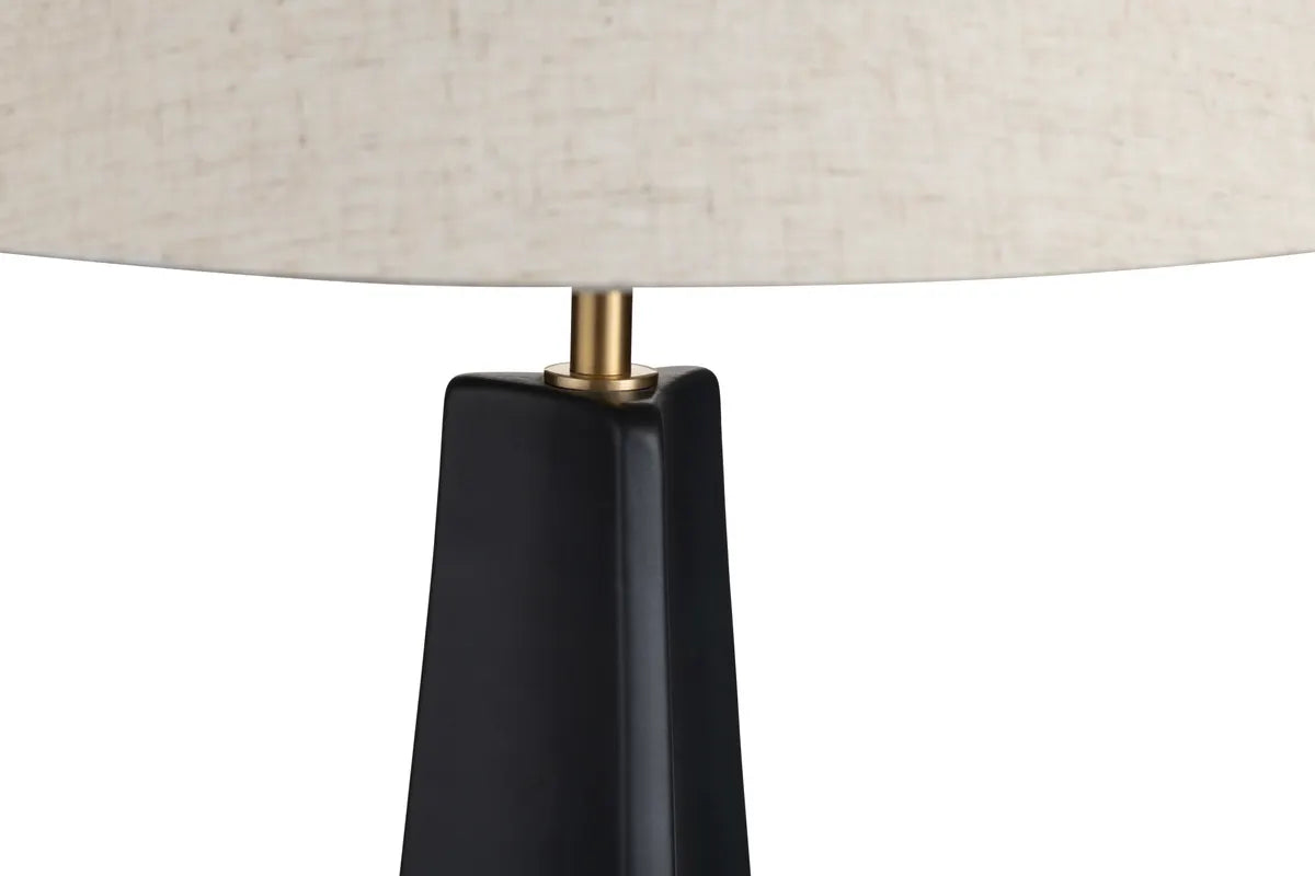 Thuban of Cape May Table Lamps (2-Pack), Black, Transitional