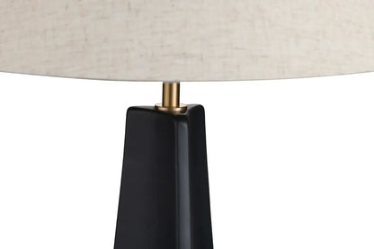 Thuban of Cape May Table Lamps (2-Pack), Black, Transitional
