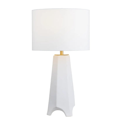 Elara of Concord Table Lamps (2-Pack), White, Contemporary