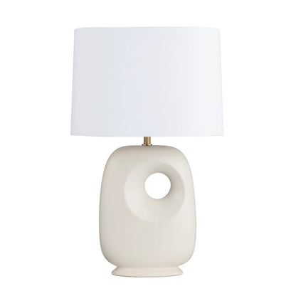 Rigel of Cape Ann Table Lamps (2-Pack), Cream, Contemporary