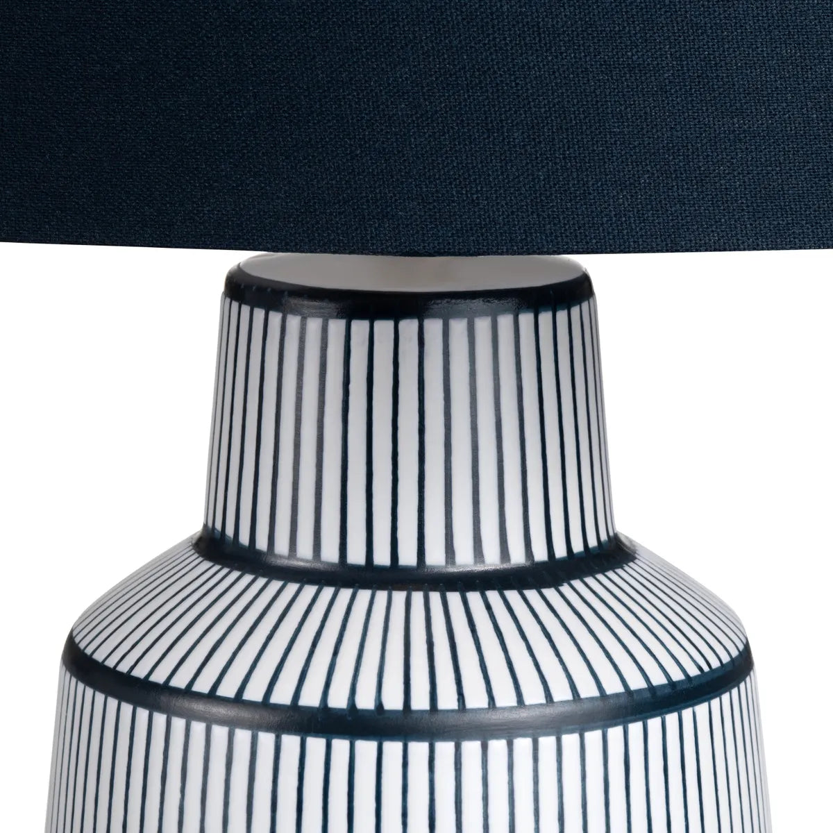 Mintaka of Elmwood Table Lamps (2-Pack), Blue, Contemporary