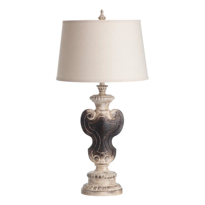Aldebaran of Brattleboro Table Lamps (2-Pack), Grey, Traditional