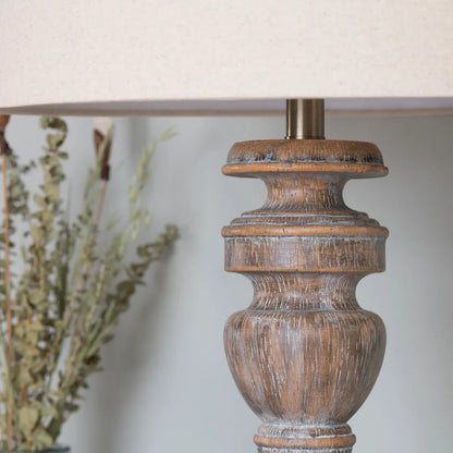 Rigel of Brockton Table Lamps (2-Pack), Natural, Rustic