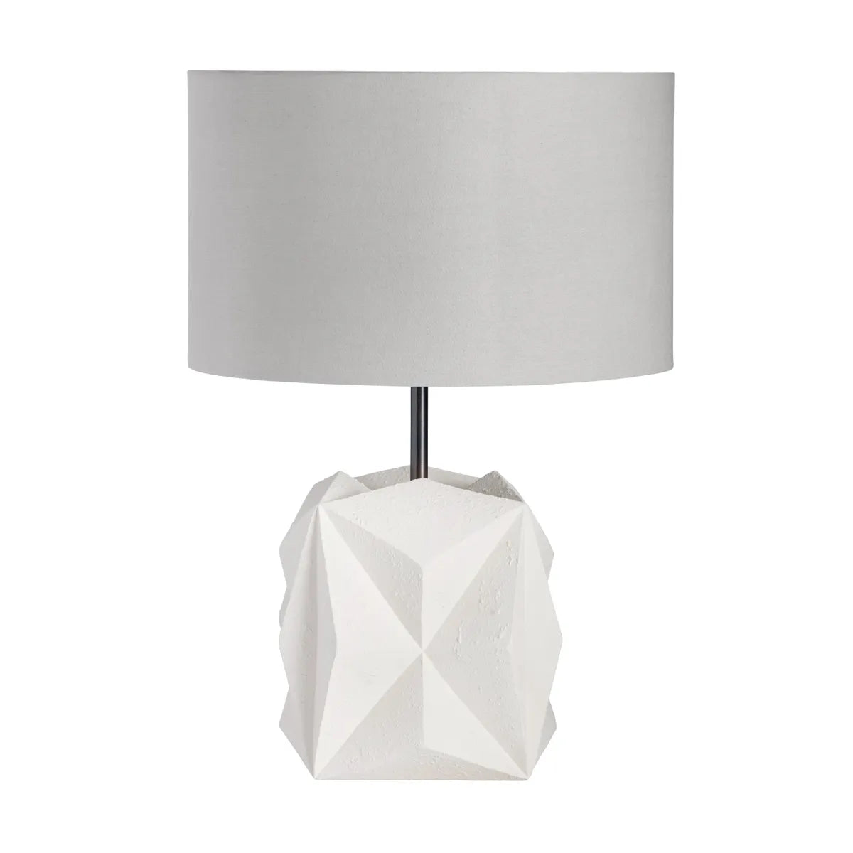 Rho of Westport Table Lamps (2-Pack), White, Contemporary