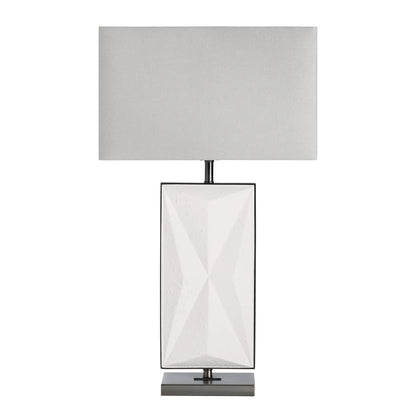 Markab of Manchester Table Lamps (2-Pack), White, Contemporary