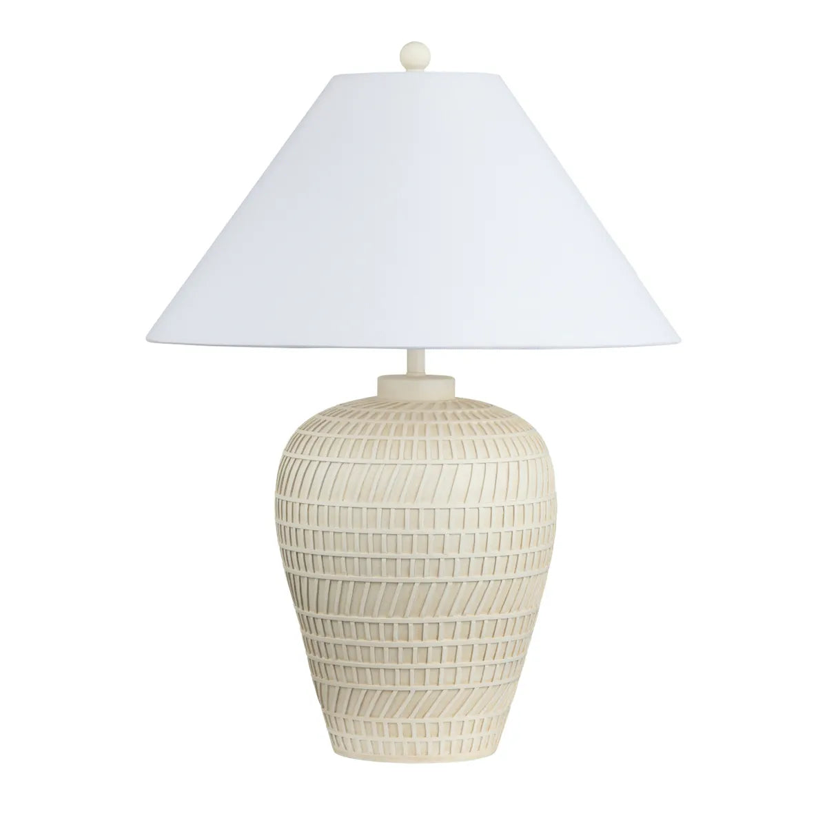 Atlas of Old Orchard Table Lamps (2-Pack), Cream, Transitional