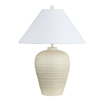 Atlas of Old Orchard Table Lamps (2-Pack), Cream, Transitional