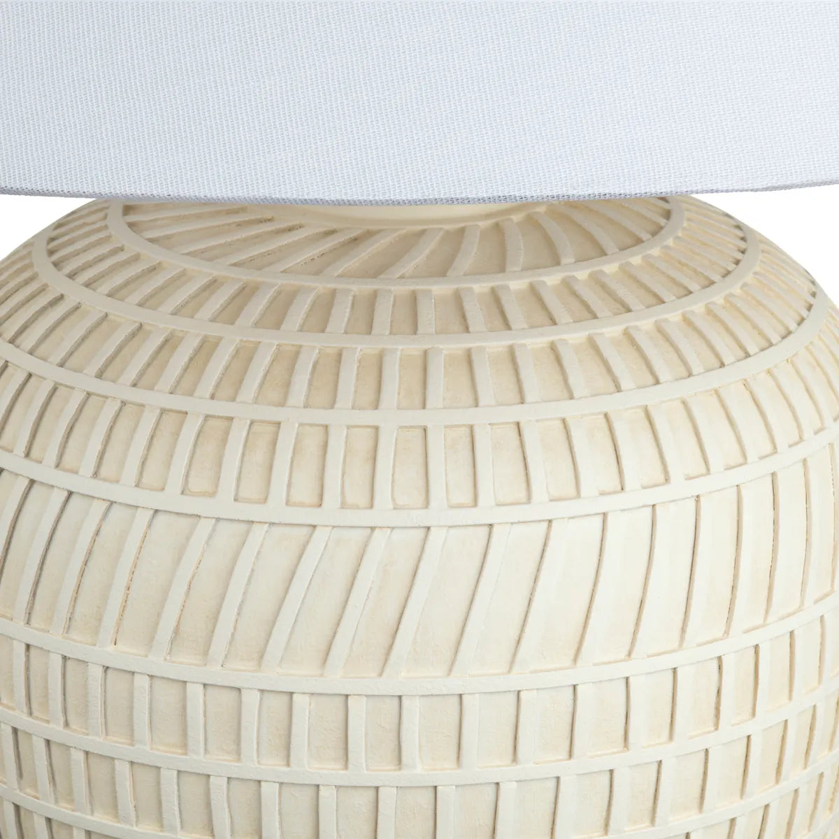 Atlas of Old Orchard Table Lamps (2-Pack), Cream, Transitional