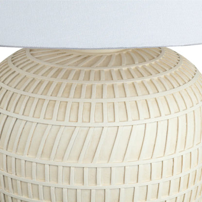 Atlas of Old Orchard Table Lamps (2-Pack), Cream, Transitional