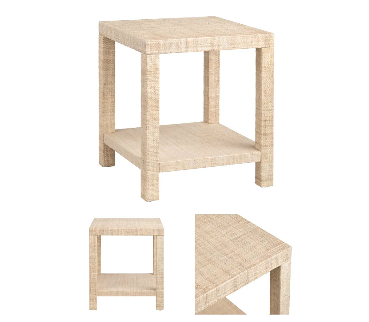 Brighton End Table (Set of 2) - Solid Wood
