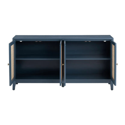 Ashcroft Four-Door Sideboard - Blue - Coastal