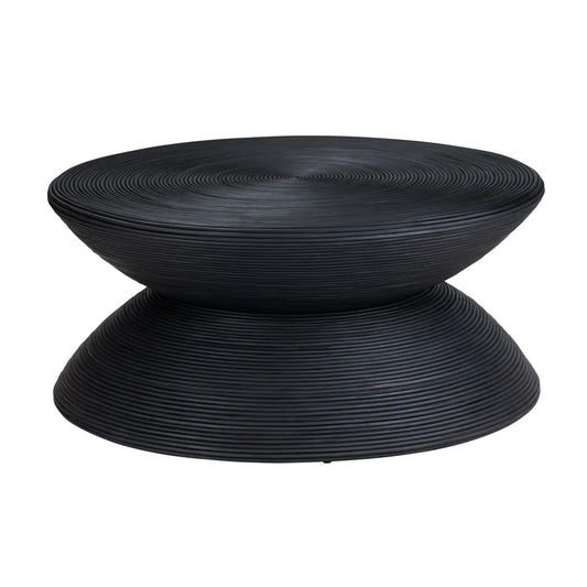 Kenswick Ebony Hourglass Cocktail or Coffee Table