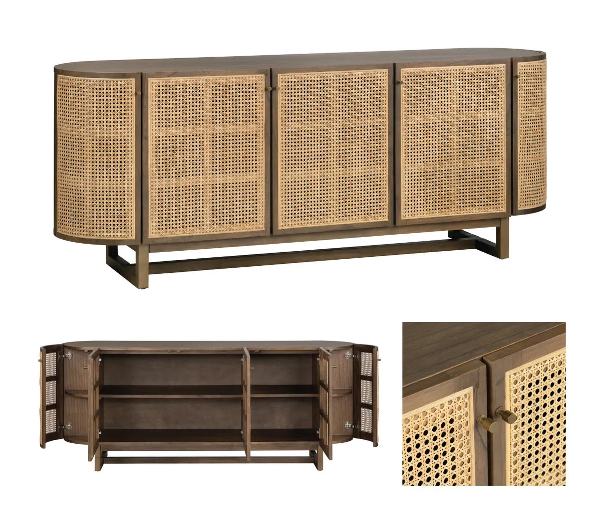 Domingo Sideboard, Buffet, or Credenza | 78.75 x 19.5 x 31.5 (in)