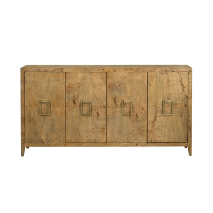 Briarhill Mappa Burl Sideboard - Brown - Transitional