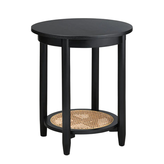Hastwell End Table (Set of 2) - Round - Solid Wood