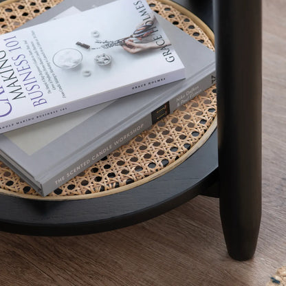 Hastwell End Table (Set of 2) - Round - Solid Wood