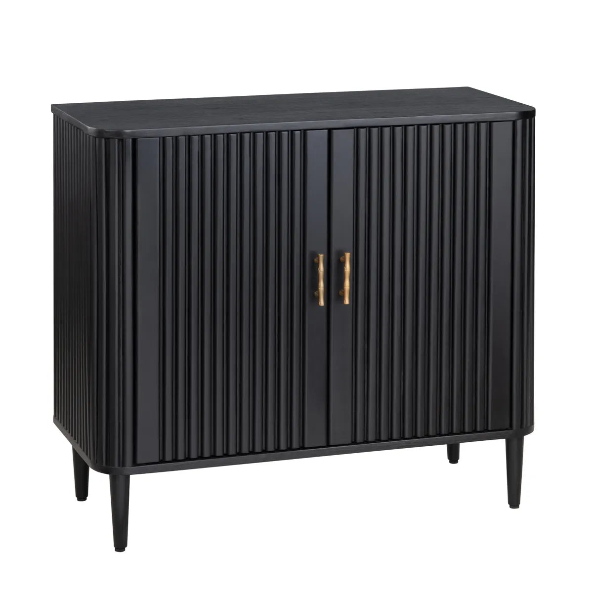 Camden Black Two Door Cabinet | 36 x 16 x 32.25 (in)