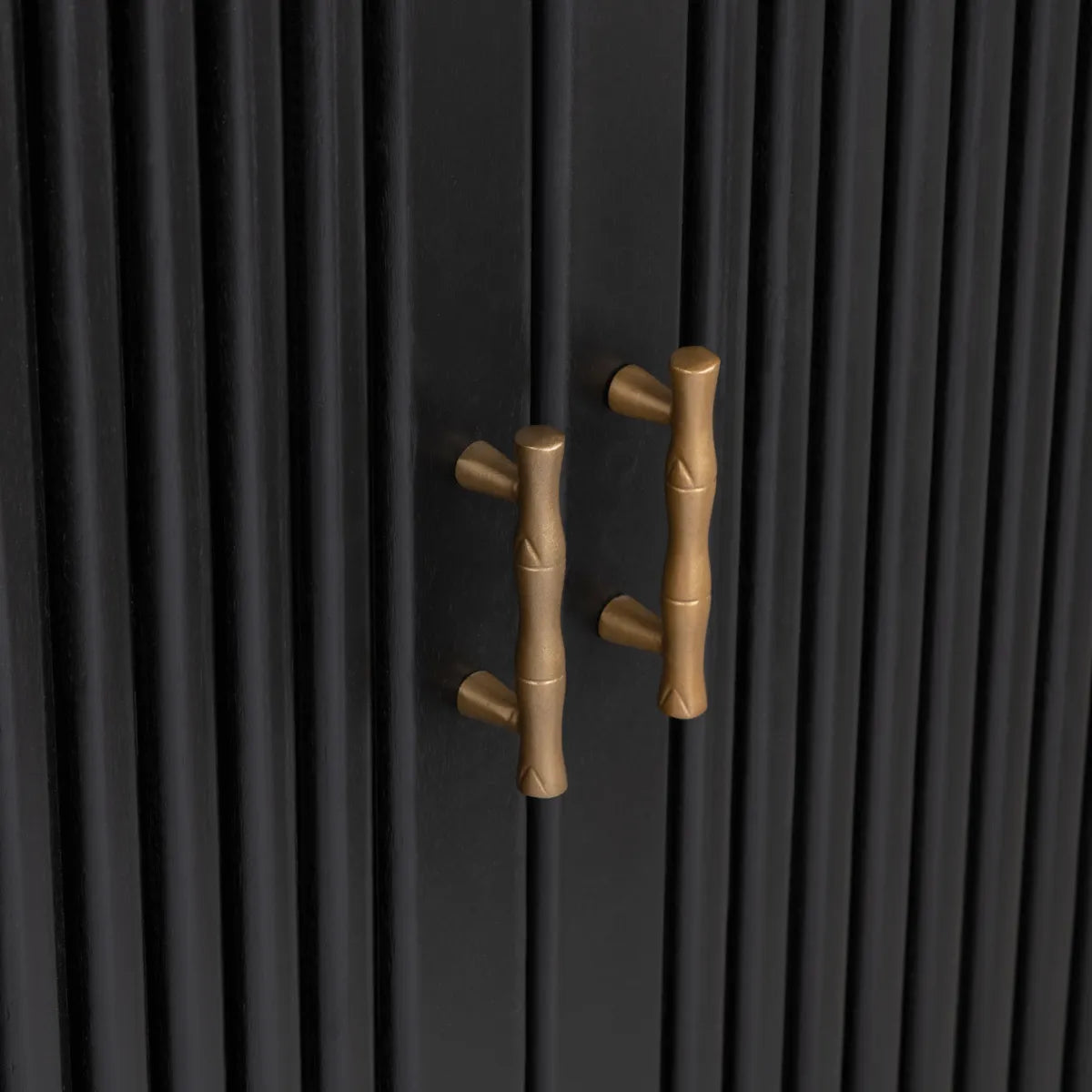 Camden Black Two Door Cabinet | 36 x 16 x 32.25 (in)