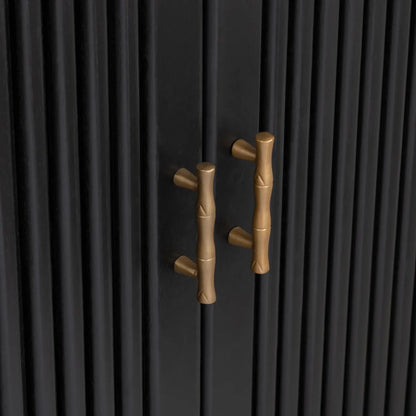 Camden Black Two Door Cabinet | 36 x 16 x 32.25 (in)