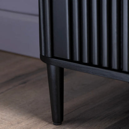 Camden Black Two Door Cabinet | 36 x 16 x 32.25 (in)