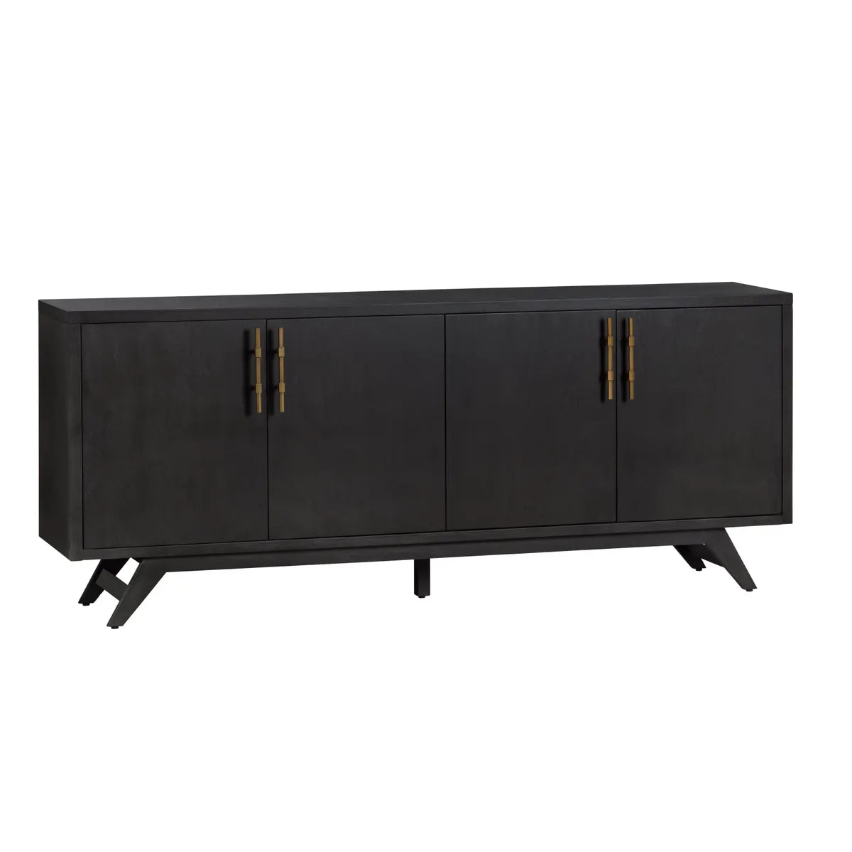 Kingsley Four-door Sideboard, Buffet, or Credenza | 80 x 15.5 x 32.5 (in)