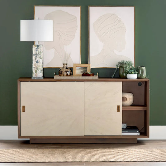Danesfield Two-Door Sideboard - Brown - Transitional
