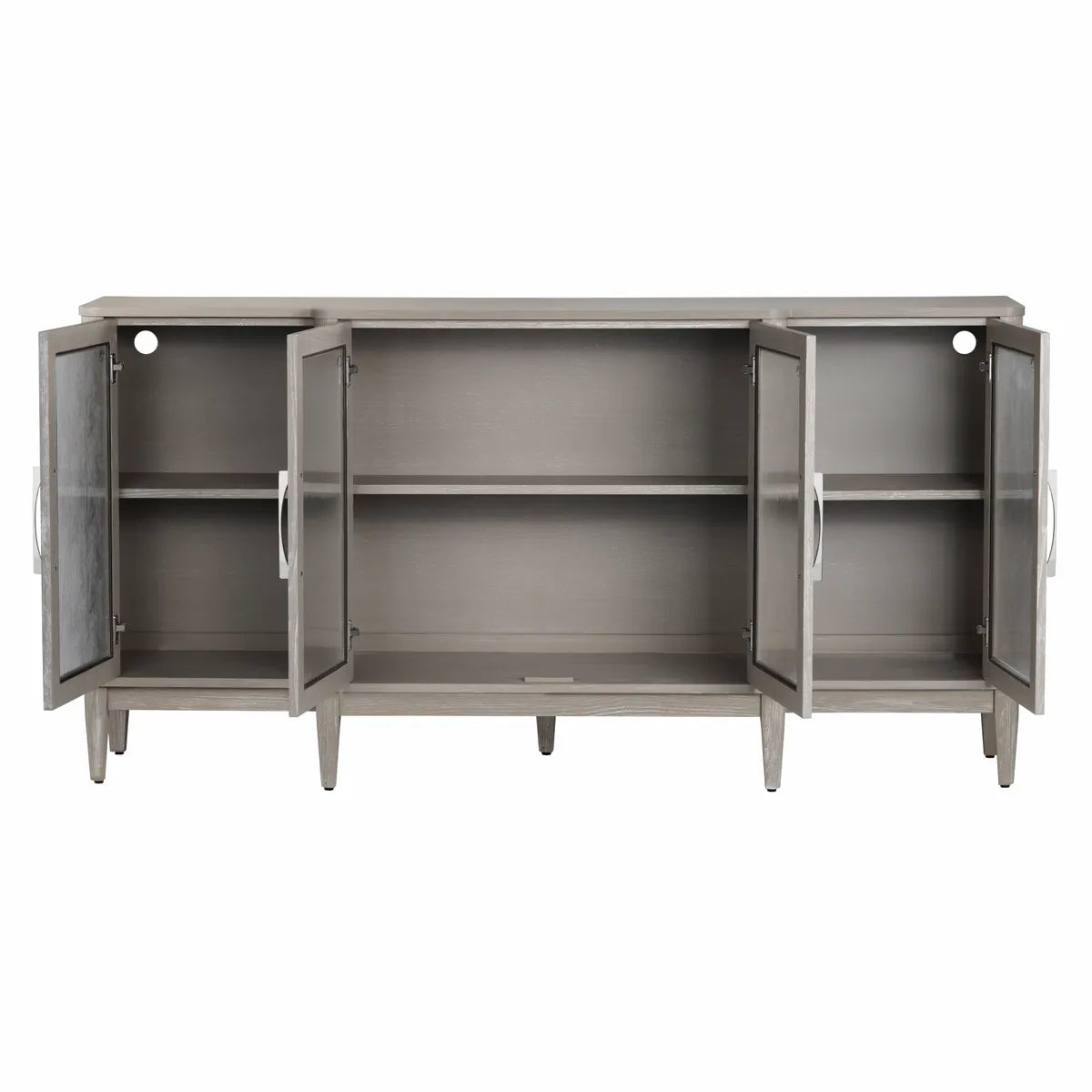 Marston Four-door Sideboard, Buffet, or Credenza | 76 x 17 x 38.75 (in)