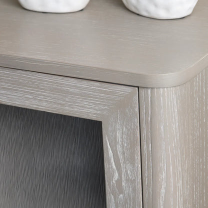 Marston Four-door Sideboard, Buffet, or Credenza | 76 x 17 x 38.75 (in)