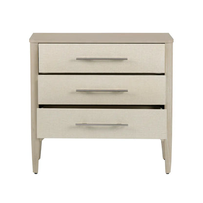 Litchfield White Nightstands (2-Pack), Wood, Transitional, tapered legs, solid wood craftsmanship
