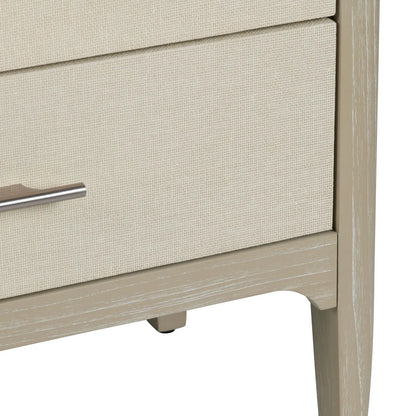 Litchfield White Nightstands (2-Pack), Wood, Transitional, tapered legs, solid wood craftsmanship